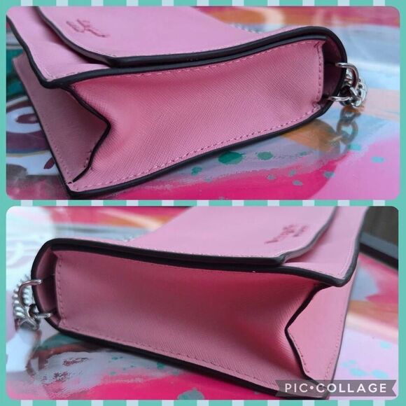 Kate Spade New York Cameron Pink Monotone Chain Shoulder Bag - Picture 6 of 9